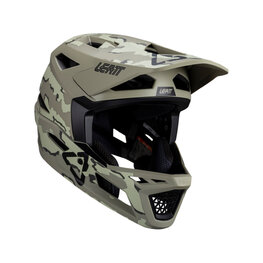 LEATT casco - MTB GRAVITY 4.0 - marrón/verde