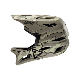 LEATT casco - MTB GRAVITY 4.0 - marrón/verde