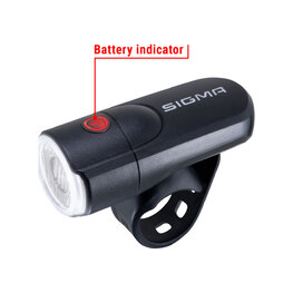 SIGMA SPORT luz delantera - AURA 30 - negro