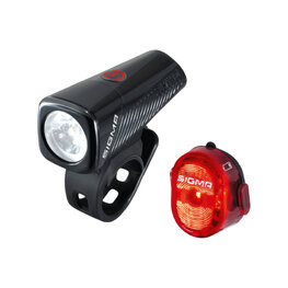 SIGMA SPORT juego de luces - BUSTER 150 + NUGGET II - rojo/negro