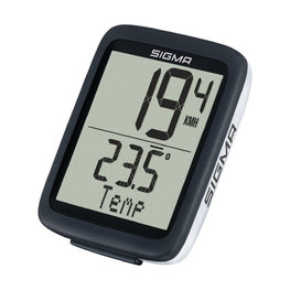 SIGMA SPORT tacómetro - BC 10.0 STS - blanco/negro