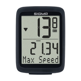 SIGMA SPORT tacómetro - BC 10.0 STS - blanco/negro