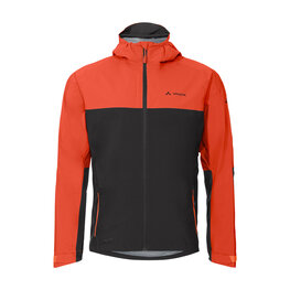 VAUDE chaqueta impermeable - MOAB RAIN  - rojo/negro