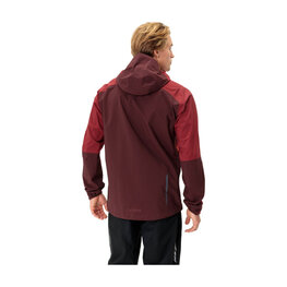 VAUDE chaqueta impermeable - MOAB RAIN  - rojo/granate