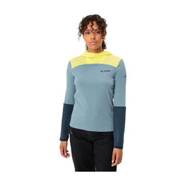 VAUDE maillot de invierno de manga larga - TREMALDO - azul claro/azul/amarillo
