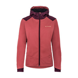 VAUDE chaqueta cortaviento - QIMSA SOFTSHELL - rojo