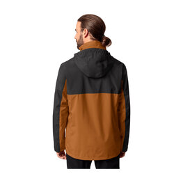 VAUDE chaqueta impermeable - ROSEMOOR 3in1 - marrón/negro