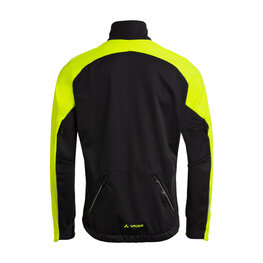 VAUDE chaqueta cortaviento - POSTA SOFTSHELL VI - amarillo/negro