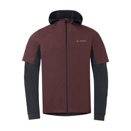 VAUDE sudadera - ALL YEAR MOAB - granate/negro