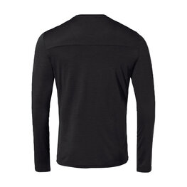 VAUDE camiseta de manga larga - MONVISO MERINO - negro