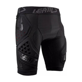 LEATT calzoncillos con protectores - IMPACT SHORTS 3DF 3.0 - negro