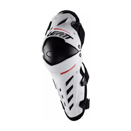 LEATT rodilleras -  KNEE & SHIN GUARD DUAL AXIS - blanco