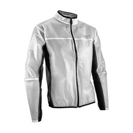 LEATT chaqueta impermeable - MTB RACECOVER - blanco