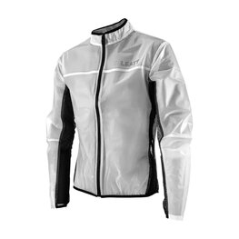LEATT chaqueta impermeable - MTB RACECOVER - blanco