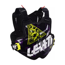 LEATT protector de espalda y pecho - CHEST PROTECTOR 1.5 TORQUE - negro/amarillo/blanco
