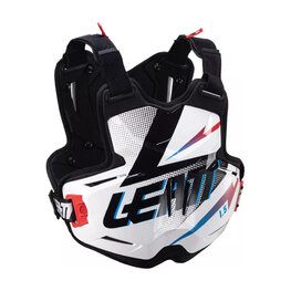 LEATT protector de espalda y pecho - CHEST PROTECTOR 1.5 TORQUE - negro/blanco