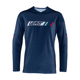 LEATT maillot de verano de manga larga - MTB ENDURO 4.0 - azul
