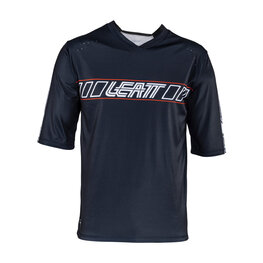 LEATT jersey de manga corta - MTB ENDURO 3.0 - negro