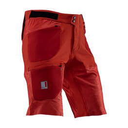 LEATT pantalones cortos sin tirantes - MTB ALLMOUNTAIN 3.0 - rojo