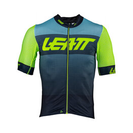 LEATT jersey de manga corta - MTB ENDURANCE 6.0 - verde/azul