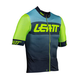 LEATT jersey de manga corta - MTB ENDURANCE 6.0 - verde/azul