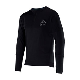 LEATT maillot de invierno de manga larga - MTB TRAIL 4.0 - negro