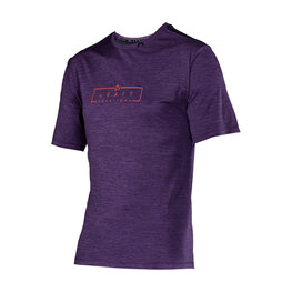 LEATT jersey de manga corta - MTB TRAIL 1.0 - púrpura