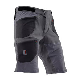 LEATT pantalones cortos sin tirantes - MTB ALLMOUNTAIN 3.0 - gris