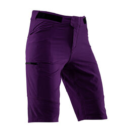 LEATT pantalones cortos sin tirantes - MTB TRAIL 3.0 - púrpura