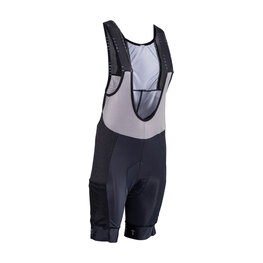 LEATT pantalones cortos de tirantes - BIB MTB ENDURANCE 5.0 W - negro