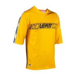 LEATT jersey de manga corta - MTB ENDURO 3.0 JUNIOR - amarillo