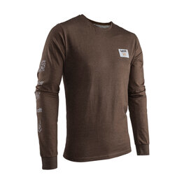 LEATT camiseta de manga larga - CORE - marrón