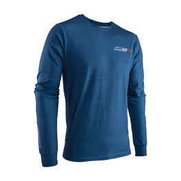 LEATT camiseta de manga larga - CORE LONG - azul