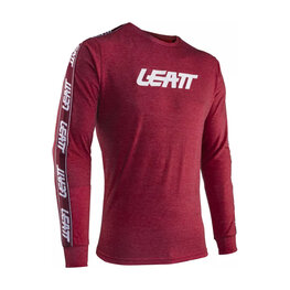 LEATT camiseta de manga larga - PREMIUM LONG - rojo