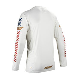 LEATT maillot de verano de manga larga - MTB ENDURO 4.0 - blanco