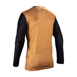 LEATT maillot de verano de manga larga - MTB ENDURO 4.0 - marrón/negro