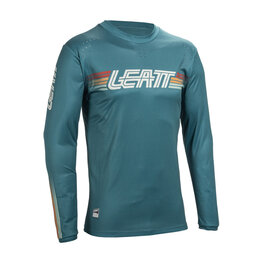 LEATT maillot de verano de manga larga - MTB ENDURO 4.0 - azul