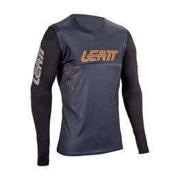 LEATT maillot de verano de manga larga - MTB GRAVITY 5.0 - negro