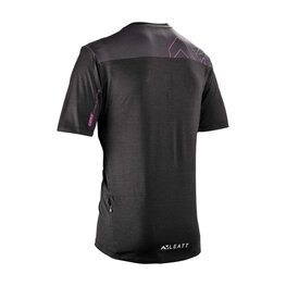 LEATT jersey de manga corta - MTB TRAIL 1.0 - negro