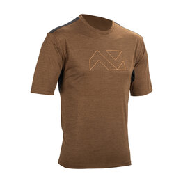 LEATT jersey de manga corta - MTB TRAIL 1.0 - marrón