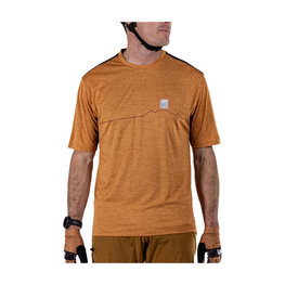 LEATT jersey de manga corta - MTB TRAIL 1.0 - marrón