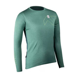 LEATT maillot de verano de manga larga - MTB TRAIL 3.0 W - verde