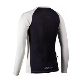 LEATT maillot de verano de manga larga - MTB TRAIL 3.0 W - blanco/negro