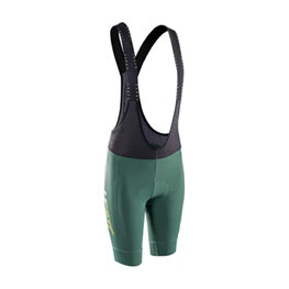 LEATT pantalones cortos de tirantes - BIB MTB ENDURANCE 6.0 W - verde
