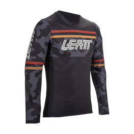 LEATT maillot de verano de manga larga - MTB GRAVITY 4.0 - negro
