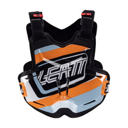 LEATT protector de espalda y pecho - CHEST PROTECTOR TORQUE 1.5 - negro/naranja