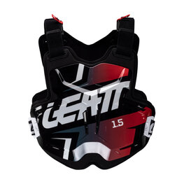 LEATT protector de espalda y pecho - CHEST PROTECTOR TORQUE 1.5 - negro/rojo