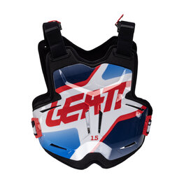 LEATT protector de espalda y pecho - CHEST PROTECTOR TORQUE 1.5 - negro/azul