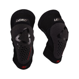 LEATT rodilleras - KNEE GUARD 3DF 5.0 EVO FASTFIT - negro