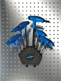 PARK TOOL juego de llaves - SET T-ALLEN WRENCH  PT-PH-1-2 - azul/negro